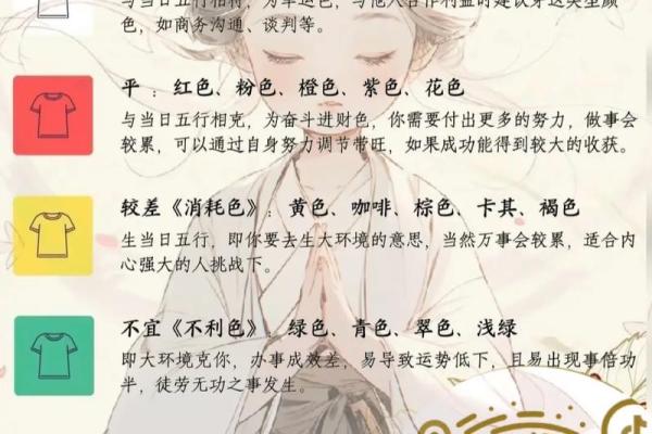 每日五行穿衣指南2025年4月16日